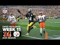 Cincinnati Bengals vs. Pittsburgh Steelers Game Highlights | NFL 2025 Season Week 11