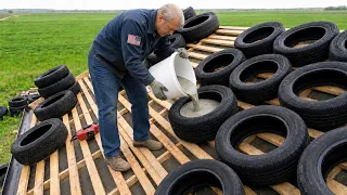 Very few people know this amazing invention! 99 free ideas from old tires/ cement/ pvc pipes