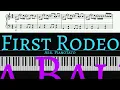 Kelsea Ballerini - First Rodeo | Piano cover by Pianotato