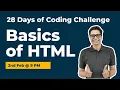 Basics of HTML Coding Challenge Fullstack Bootcamp - Day 2