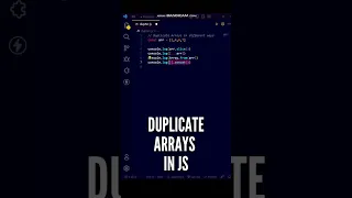 Now Duplicate Arrays in FOUR Different Ways using JavaScript