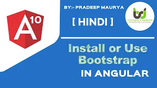 How to install or use bootstrap in Angular ng-bootstrap Angular 10 Tutorials in Hindi Part-30