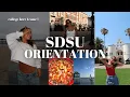 SAN DIEGO TRAVEL VLOG orientation at SDSU workouts while traveling exploring a new city