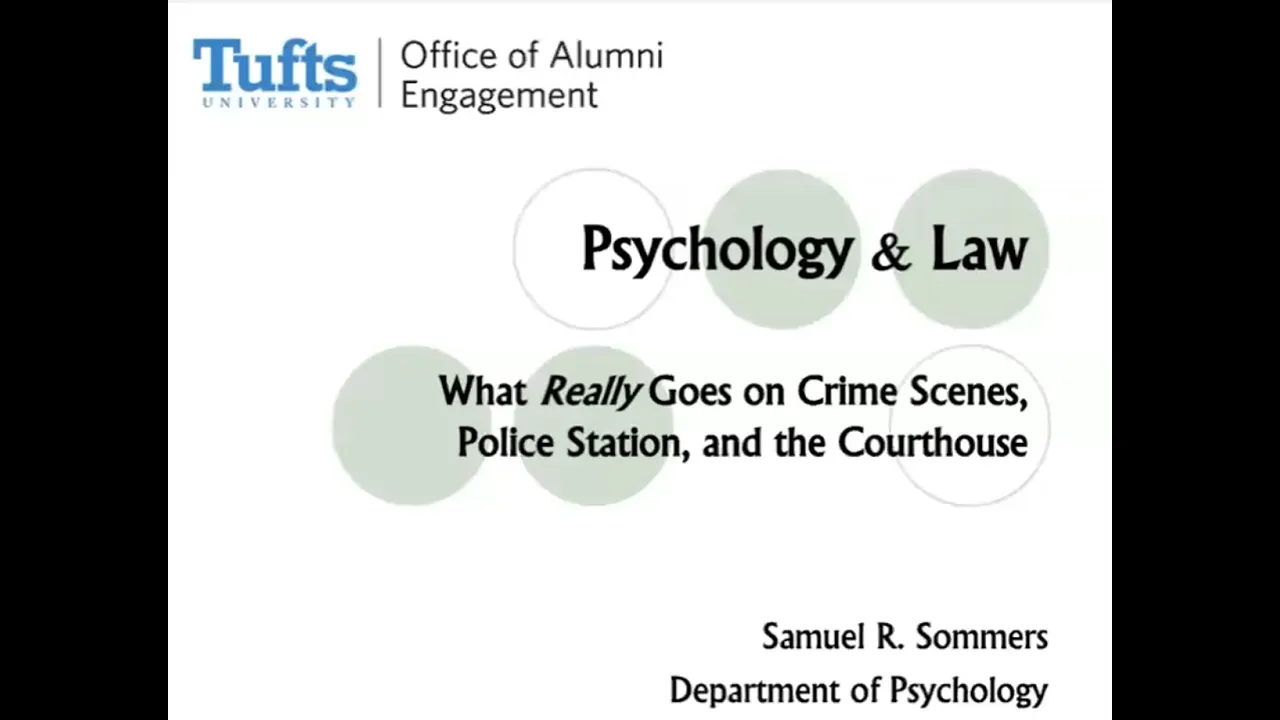 What Matters: Sam Sommers on Psychology and the Law, May 4 2023