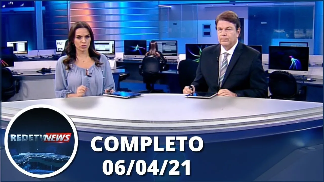 RedeTV News (06/04/21) | Completo