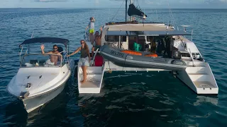 Did we get outspeared by a 5 year old? Mothership Missions at Ribbons Reef (Sailing Popao) Ep.53