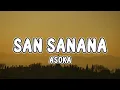 Download Lagu SAN SANANA (Lyrics) - Asoka (Tiktok) Aakash Hain Koyi Prem Kavi