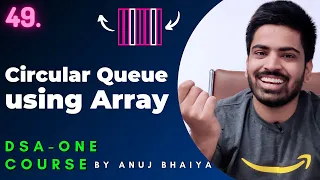 Circular Queue Implementation using Array Queue in Data Structure DSA-One Course