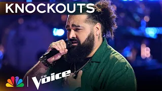 Ralph Edwards Raspy Vocals Transform Ed Sheeran s Dive The Voice Knockouts NBC