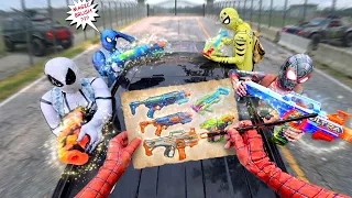 MAGIC BRUSH Helps Bros 8 Spider-Man Escape From Prison !! ( Prison Break Action POV )
