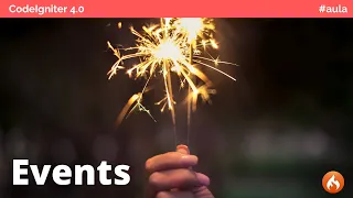 Events - hooks do CodeIgniter 3 x