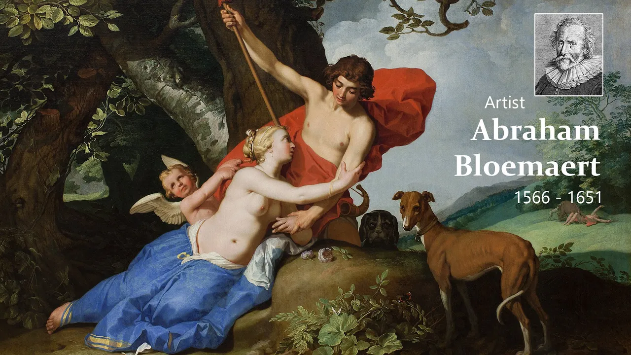 Artist Abraham Bloemaert (1566 - 1651) | Dutch Painter & Printmaker in Etching & Engraving | WAA