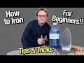 How to Use a STEAM IRON for Beginners 2020 Steam Iron vs Dry Iron Which is BEST