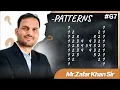 67 Python Number Pattern Program Explained by Zafar Sir