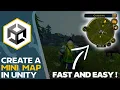 How to make a mini-map in Unity Fast and easy