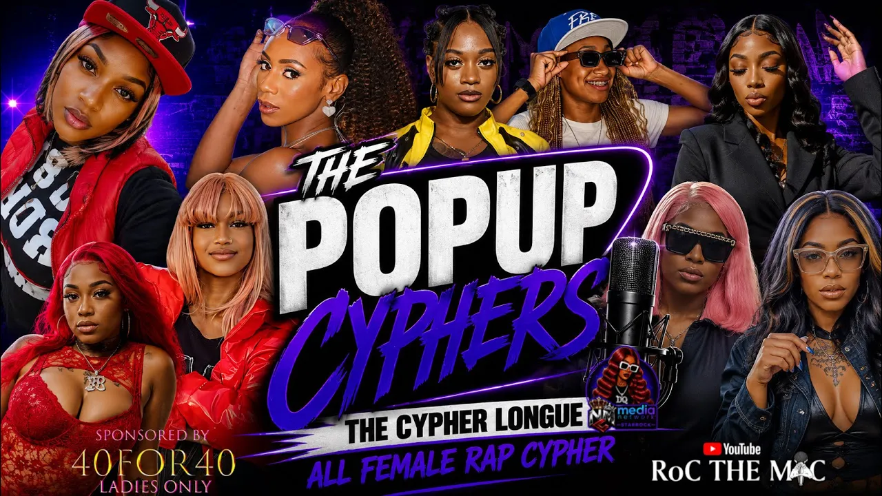 The Pop Up Cyphers |  All Female NYC Rap Cypher