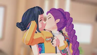 Arms Around You Zoey X Rumi💋| Kpop Demon Hunters MMD