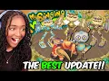BEST MSM UPDATE YET Buzzinga AND Epic Gold Wubbox SOUND SO GOOD My Singing Monster 33