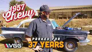 '57 Chevy PARKED 37 YEARS! Can I Get It RUNNING And DRIVE 175 Miles Home?