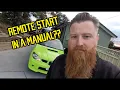 Remote Starter with a Manual Transmission Let me show you how