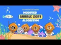 Modified Bubble Sort Data Structures and Algorithms