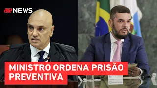 Alexandre de Moraes determina nova prisão do deputado Rodrigo Bacellar