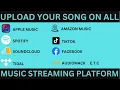 Download Lagu How To Upload Your Song On All Music Platform (2023)