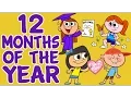 Download Lagu Months of the Year Song - 12 Months of the Year - Kids Songs by The Learning Station
