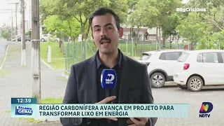 Usina híbrida na Região Carbonífera deve converter resíduos em energia