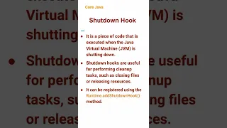 Shutdown Hook 85