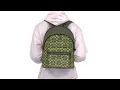 COACH Charter Backpack in Printed Signature Pebble Leather SKU 9802178