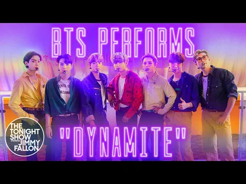 Download MP3 BTS: Dynamite | The Tonight Show Starring Jimmy Fallon