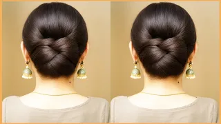 Simple Hairstyles For Girls at Home Step by Step - Perfect Juda HairStyle For Beautiful Look