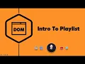 -Playlist Intro what is DOM JAvaScript DOM Arabic Tutorial