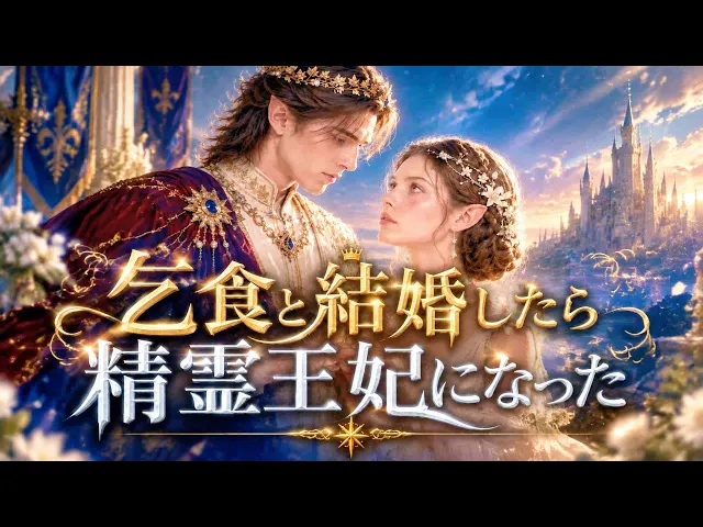乞食と結婚したら、精霊王妃になった