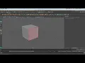 Face Edge Vertex Modes in Maya