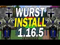 How To Get Cheats Minecraft 1 16 5 - Download Install WURST Cheat Client Fabric