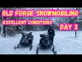 Old Forge Snowmobiling Day 3 Great Conditions Long Play