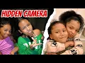 Download Lagu We Set Up a Hidden Camera on Kye \u0026 Ariel… Caught THIS on Camera! 😳😂