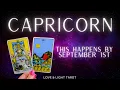 Capricorn This Happens By September 1st Leaving Toxic Situation Behind