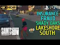 Lakeshore South Shady Oaks Insurance Fraud SAINTS ROW Insurance Fraud Saints Row Shady Oaks Gameplay