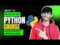 Assignment operator 30 Days of Python GIM-Python Playlist
