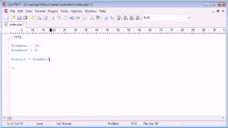 Beginner PHP Tutorial 20 Assignment Operators