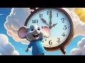 Download Lagu The Little Mouse and the Big Clock | Tick Tock Nursery Rhyme | Fun Kids Song