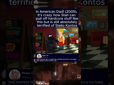 In American Dad! (2005), It's crazy how Stan can pull off hardcore stuff like this but is still