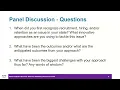 APS TARC Webinar Strategies for Retention and Recruitment - An APS Program Panel Discussion
