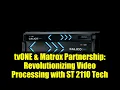 Lagu tvONE \u0026 Matrox Partnership: Revolutionizing Video Processing with ST 2110 Tech