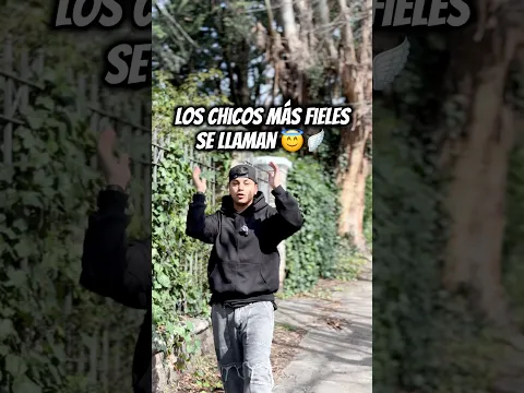 Los chicos más fieles se llaman 😇🪽