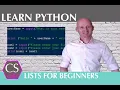USING LISTS IN PYTHON A beginners introduction to lists Arrays in Python Quick and easy