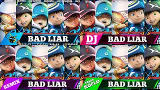 bad liar v2 lyrics versi boboiboy movie 2 etc